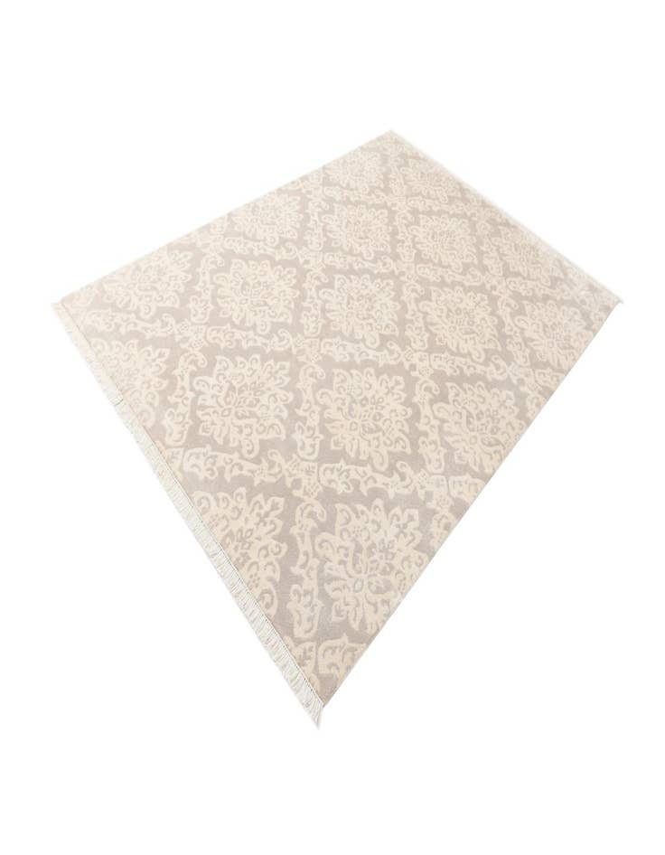 Detail image of  6' 7 x 9' 10  Hand Knotted Darya Wool Rug