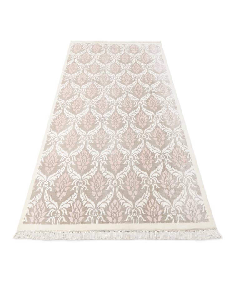 Detail image of  6' 9 x 10'  Hand Knotted Darya Wool Rug