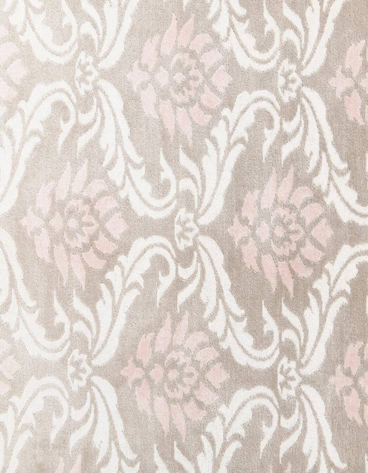 Detail image of  6' 9 x 10'  Hand Knotted Darya Wool Rug