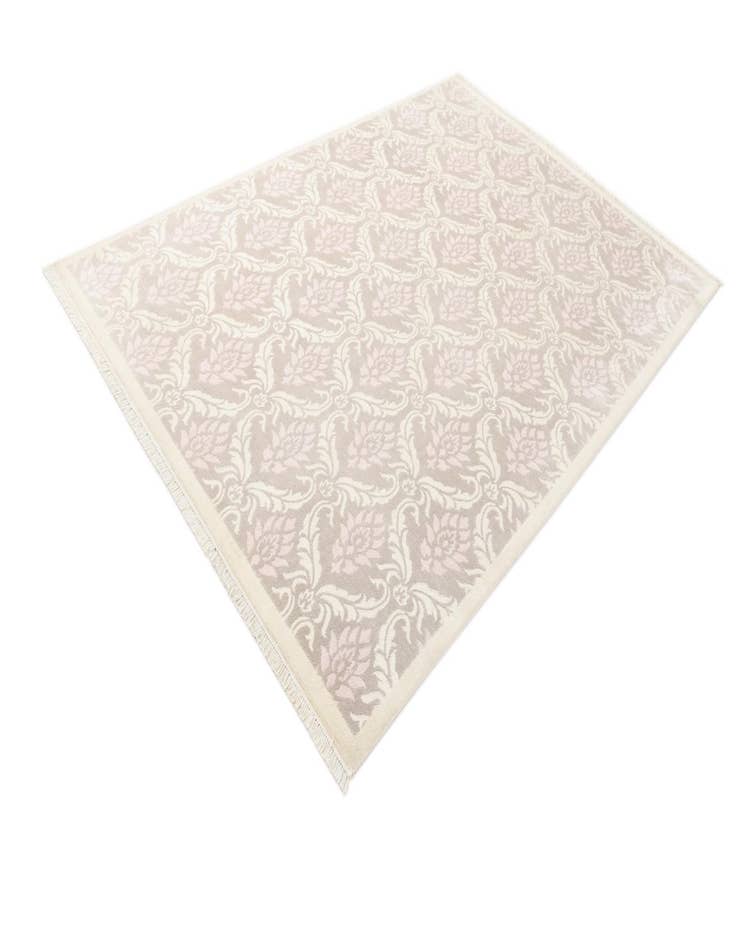 Detail image of  6' 9 x 10'  Hand Knotted Darya Wool Rug