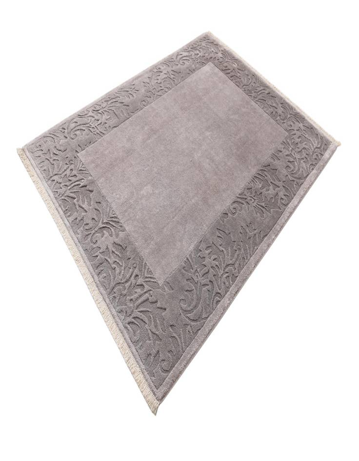 Detail image of  5' 7 x 7' 10  Hand Knotted Darya Wool Rug