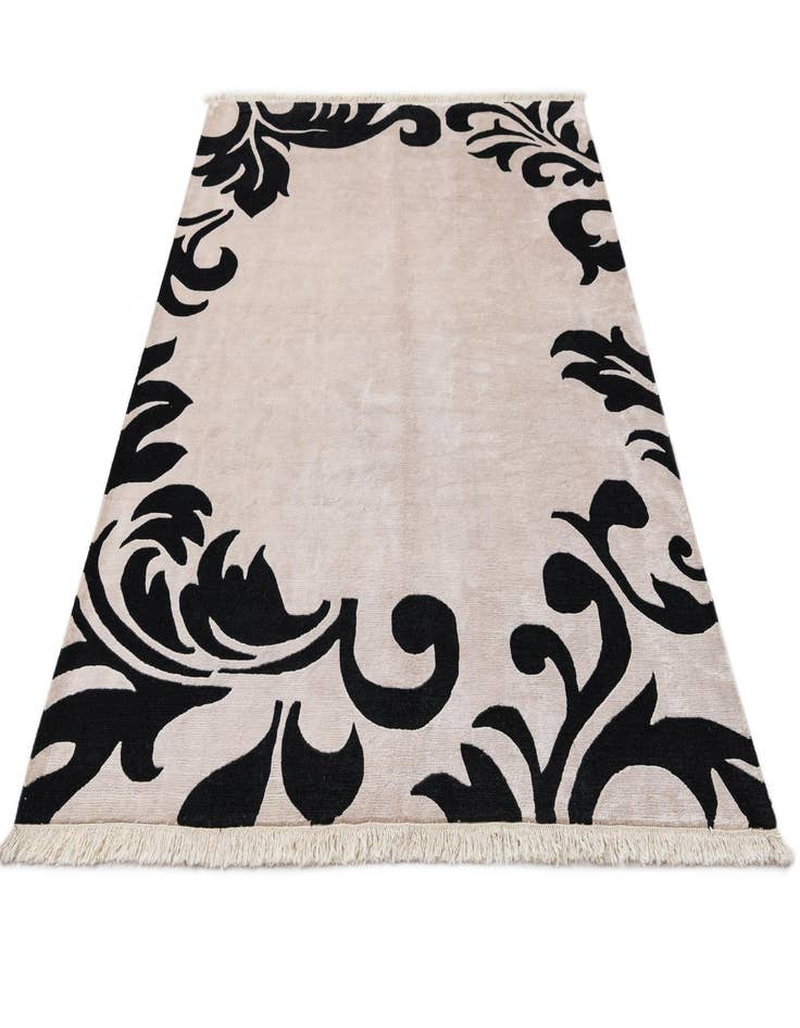 Detail image of  5' 7 x 7' 10  Hand Knotted Darya Wool Rug