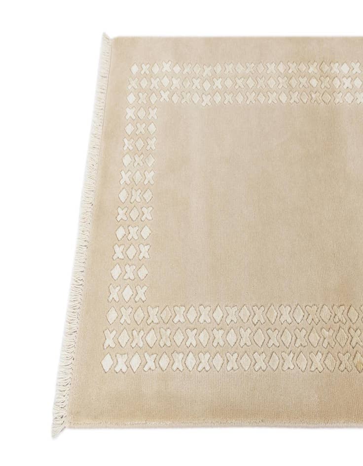 Detail image of  2' 7 x 4' 11  Hand Knotted Darya Wool Rug