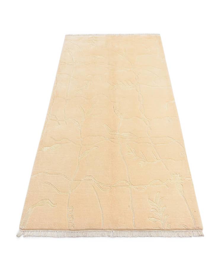 Detail image of  4' 9 x 6' 7  Hand Knotted Darya Wool Rug