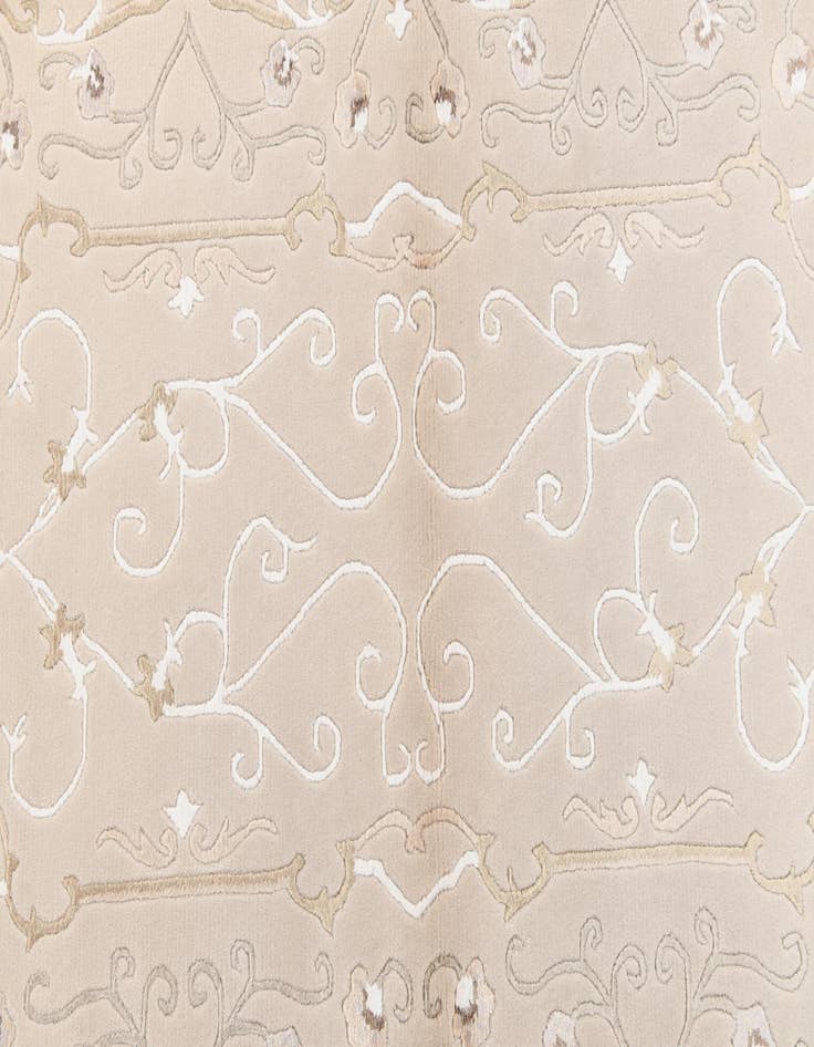 Detail image of  2' 8 x 5'  Hand Knotted Darya Wool Rug