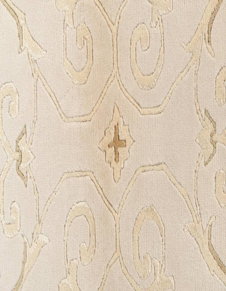 Detail image of  2' 9 x 4' 7  Hand Knotted Darya Rug