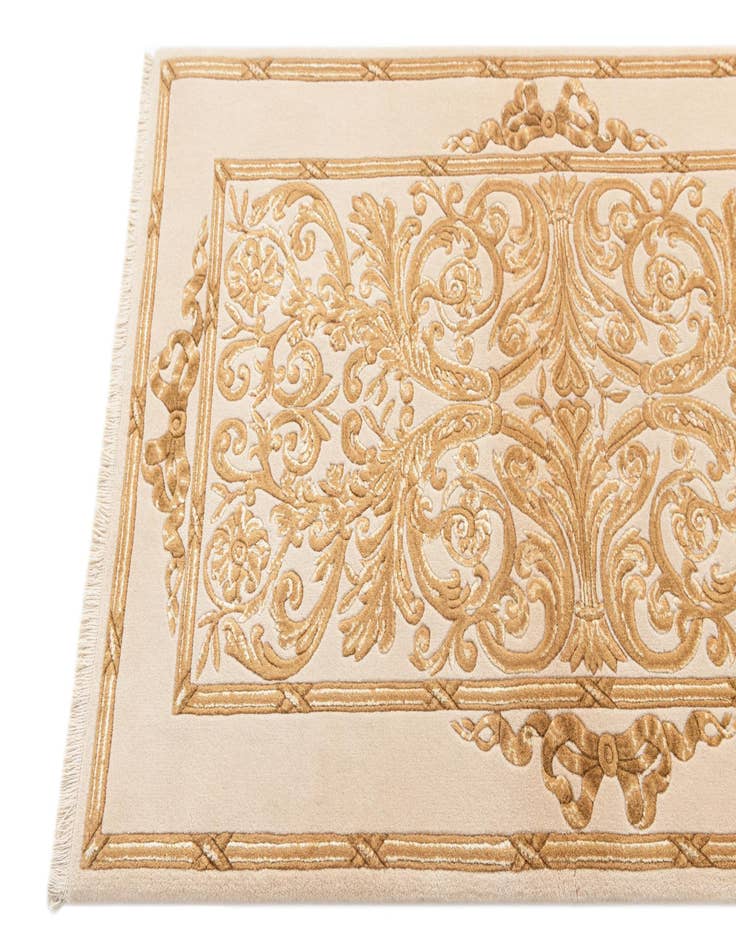 Detail image of  2' 8 x 4' 11  Hand Knotted Darya Wool Rug