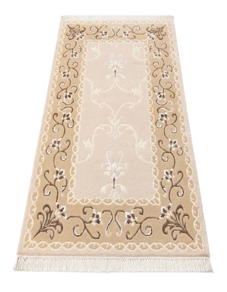 Detail image of  3' 1 x 4' 11  Hand Knotted Darya Rug