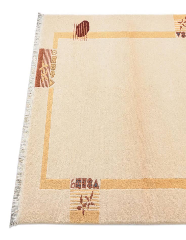 Detail image of  3' x 5' 3  Hand Knotted Darya Wool Rug