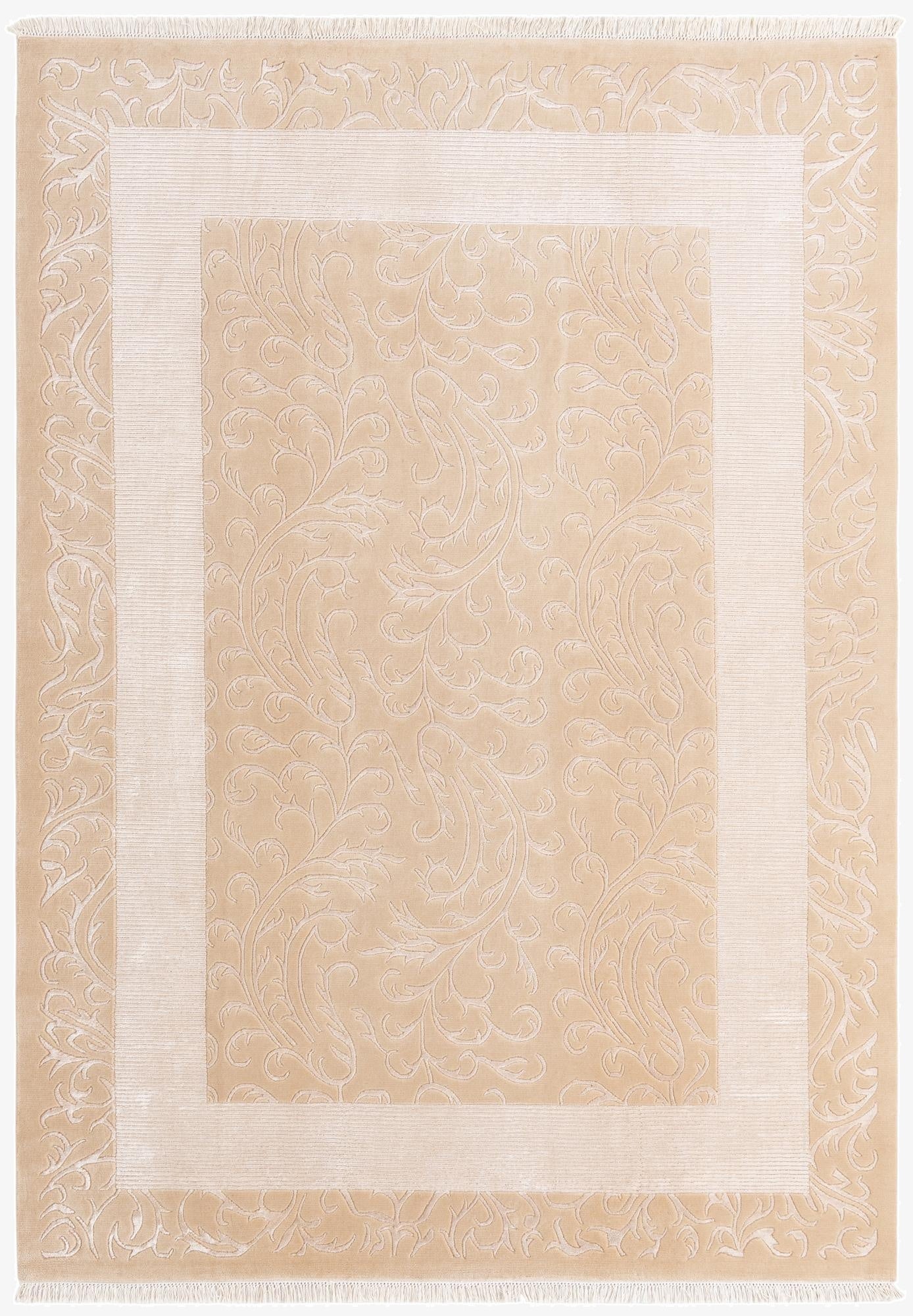  6' 7 x 9' 6  Hand Knotted Darya Wool Rug