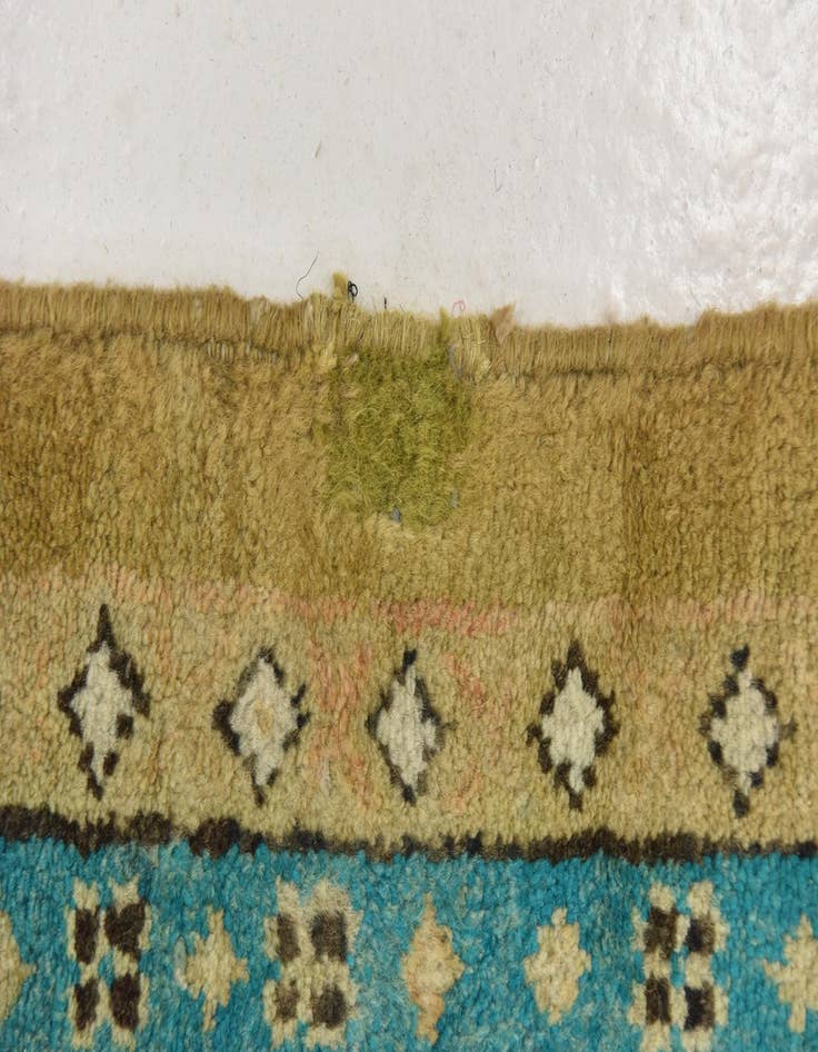 Detail image of 9' 8 x 12' 9 Hand Knotted Farahan Persian Wool Rug