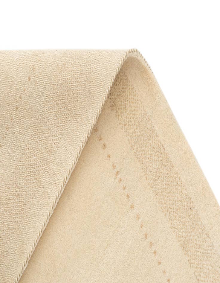 Detail image of  2' 4 x 4' 4  Hand Knotted Gabbeh Oriental Wool Rug