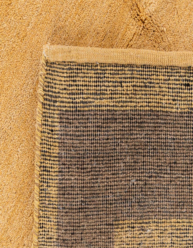 Detail image of  5' 5 x 8'  Hand Knotted Gabbeh Wool Rug