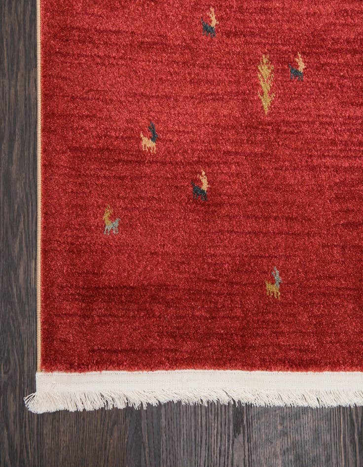 Detail image of  10' 6 x 16' 5 Kashkuli Gabbeh Rug