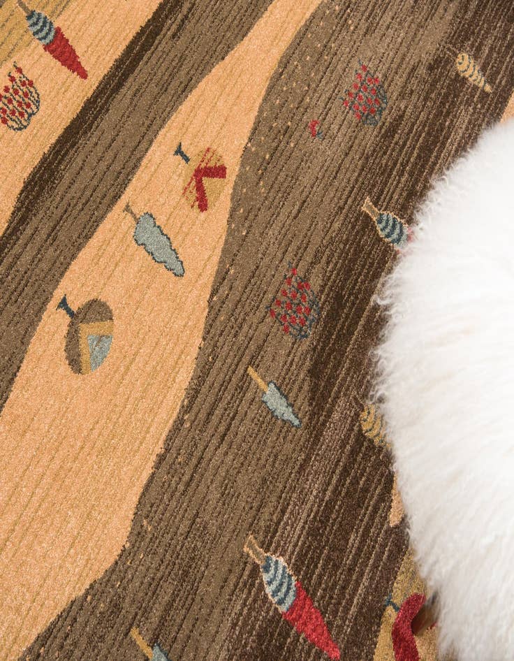 Detail image of  10' 6 x 16' 5 Kashkuli Gabbeh Rug