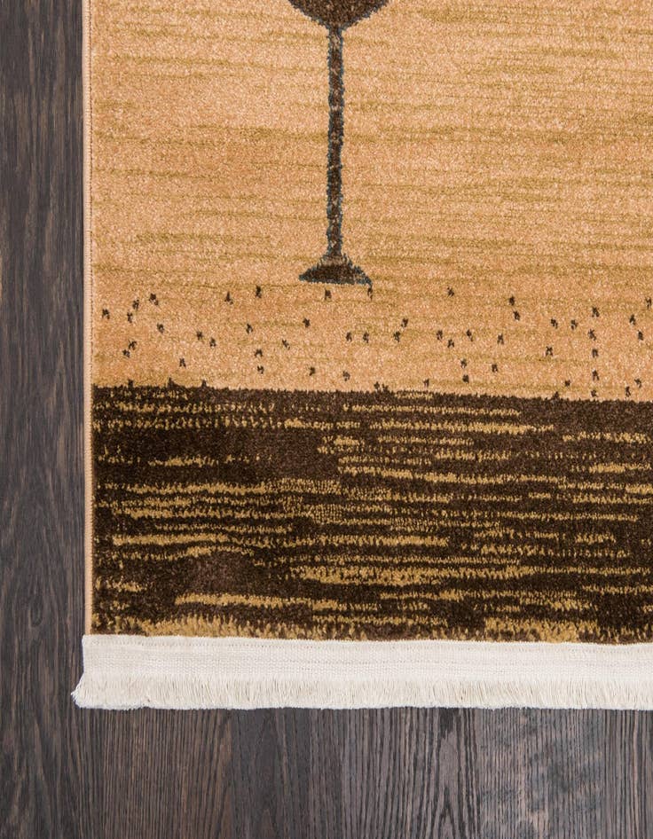 Detail image of  6' x 9' Kashkuli Gabbeh Rug