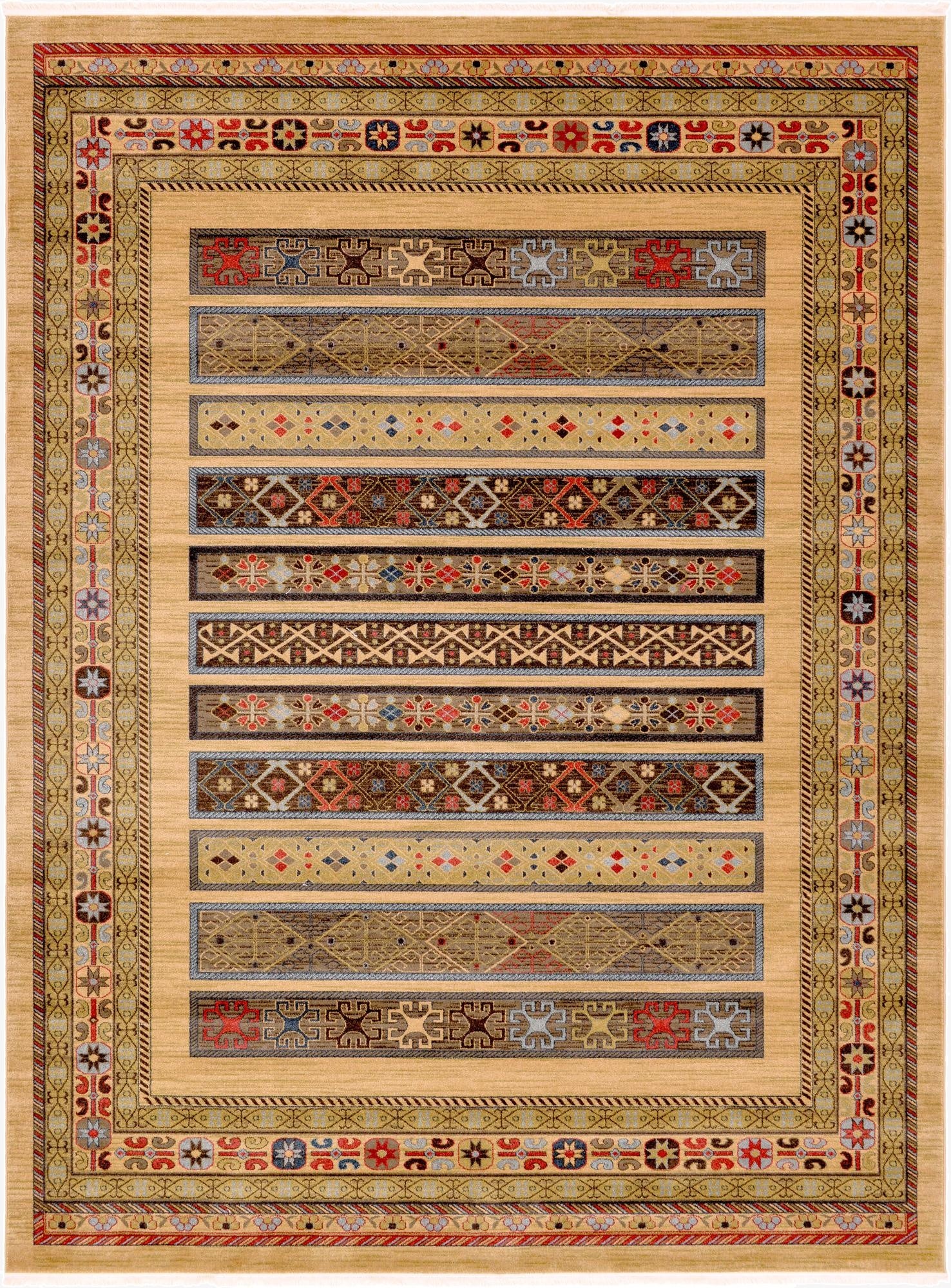  9' x 12' Kashkuli Gabbeh Rug