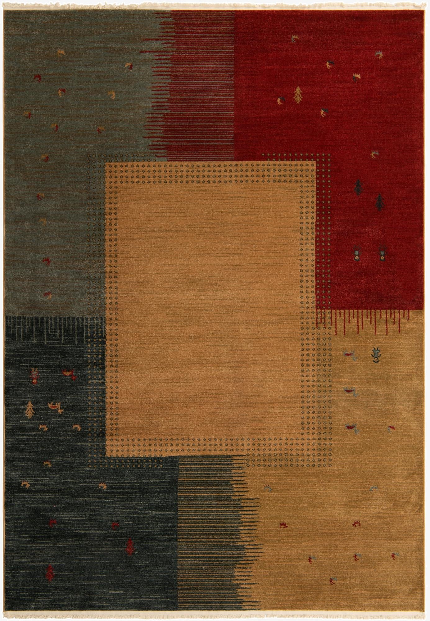  7' x 10' Kashkuli Gabbeh Rug
