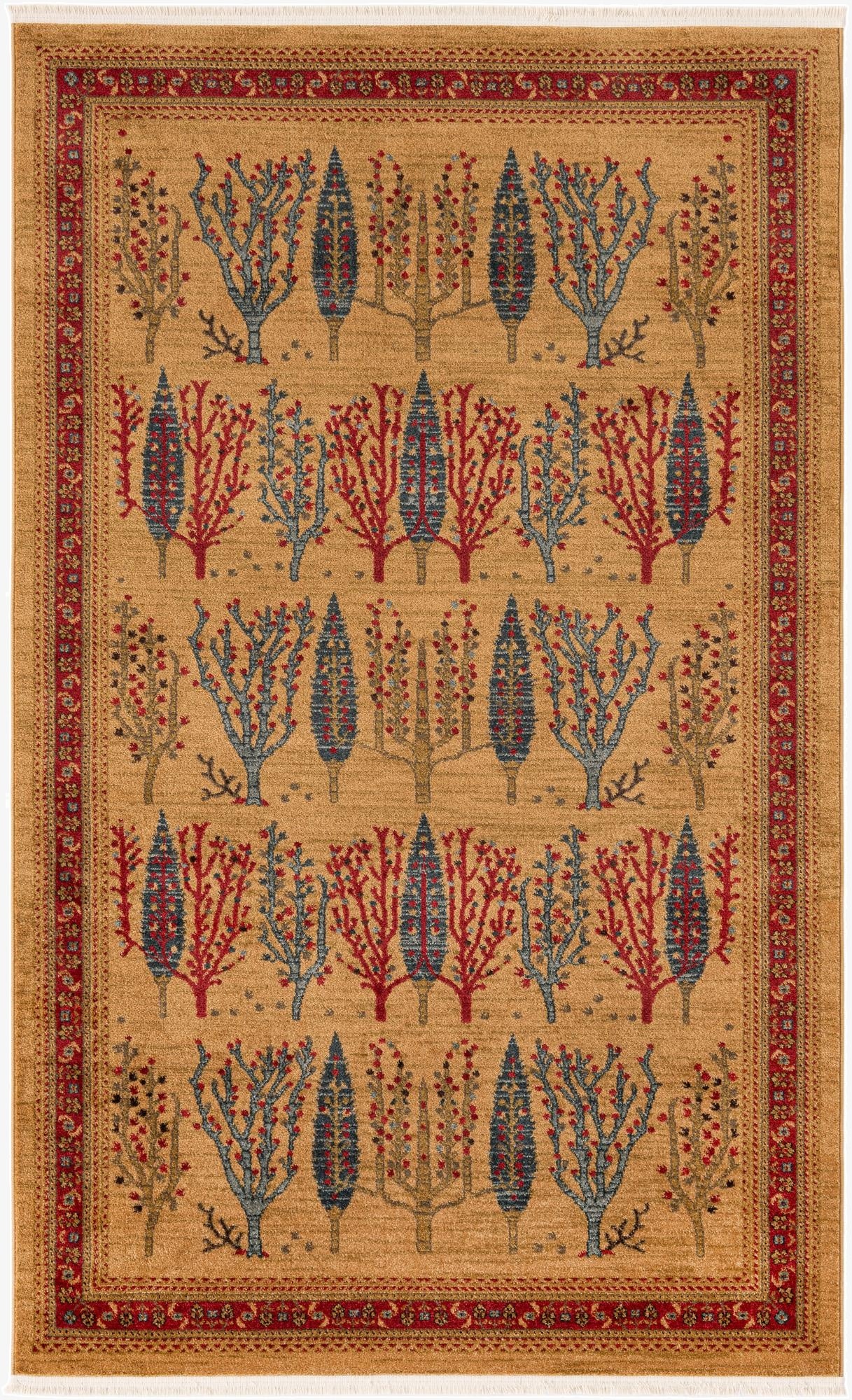  5' x 8' Kashkuli Gabbeh Rug