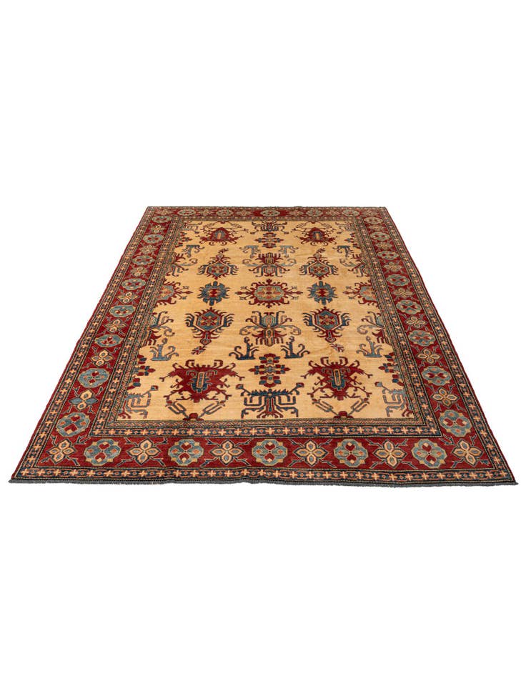 Detail image of  7' 5 x 10' 11  Hand Knotted Kazak Wool Rug