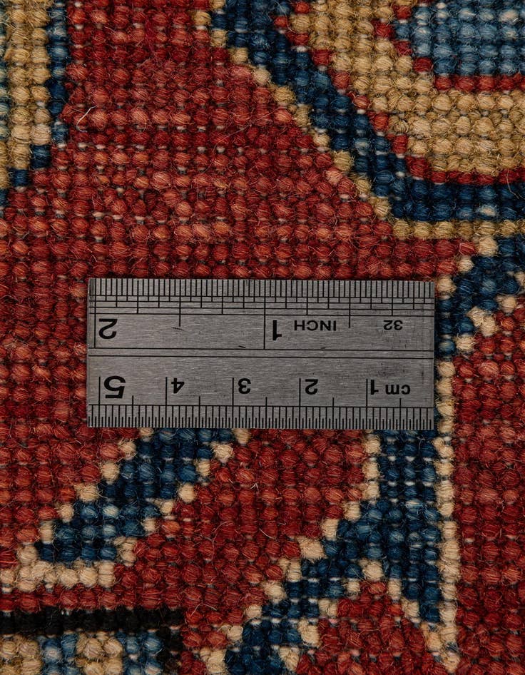 Detail image of  7' 5 x 10' 11  Hand Knotted Kazak Wool Rug