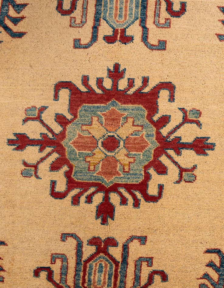 Detail image of  7' 5 x 10' 11  Hand Knotted Kazak Wool Rug
