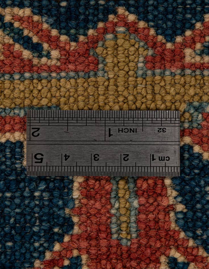 Detail image of  6' 8 x 9' 5  Hand Knotted Kazak Wool Rug