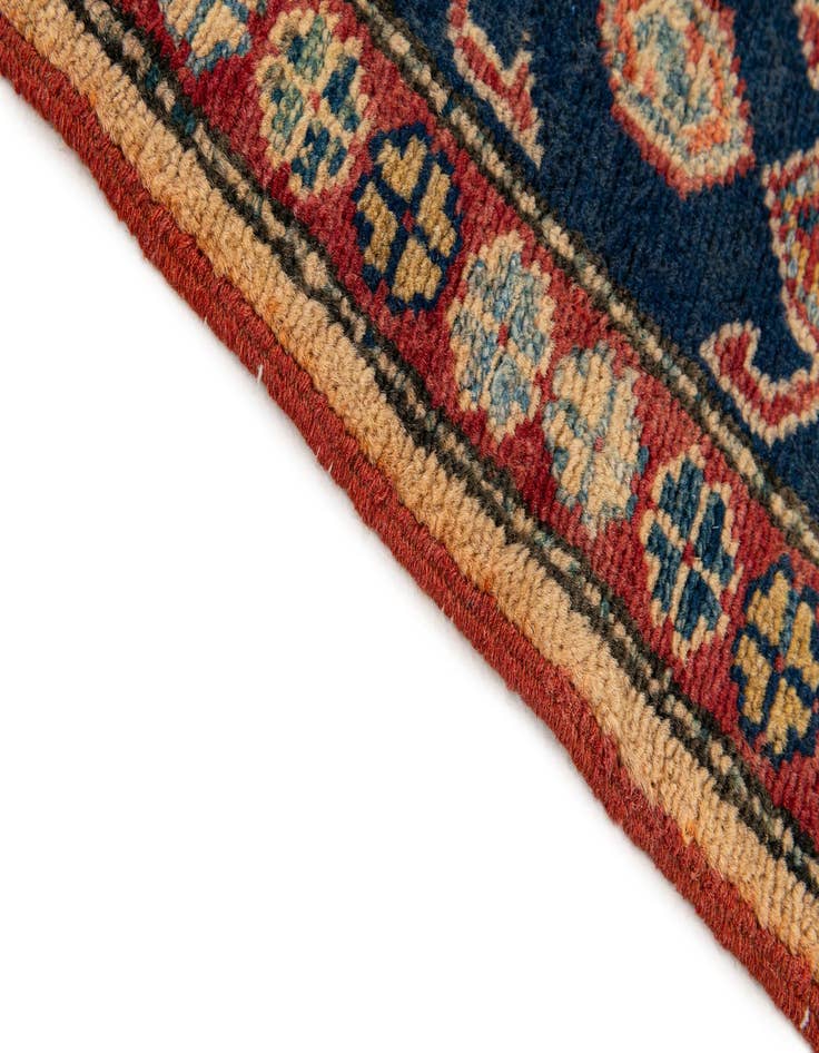 Detail image of  3' 4 x 5' 6  Hand Knotted Kazak Wool Rug