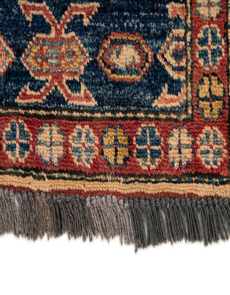 Detail image of  3' 4 x 5' 6  Hand Knotted Kazak Wool Rug