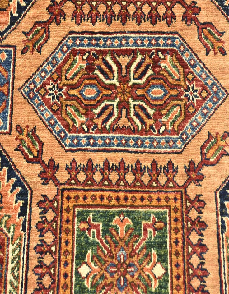 Detail image of  3' x 4'  Hand Knotted Kazak Oriental Rug