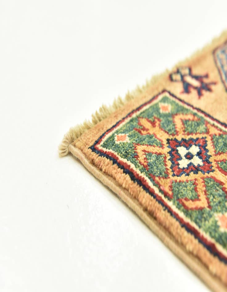 Detail image of  3' x 4'  Hand Knotted Kazak Oriental Rug