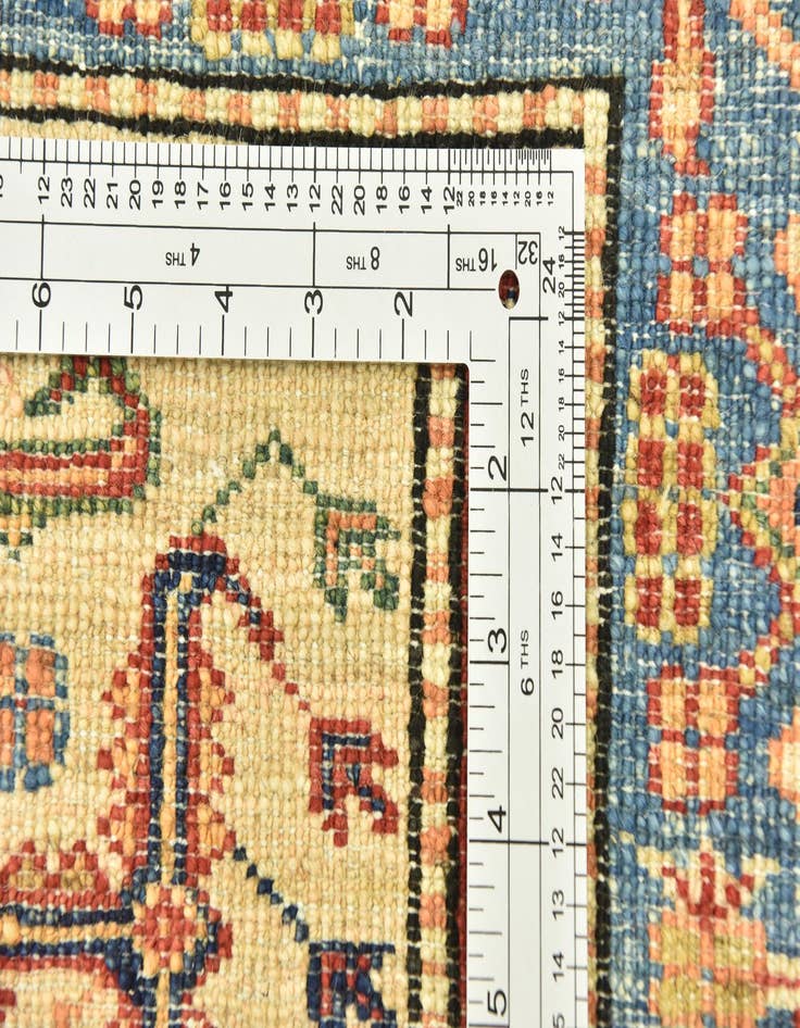 Detail image of  2' 10 x 4' 3  Hand Knotted Kazak Oriental Rug