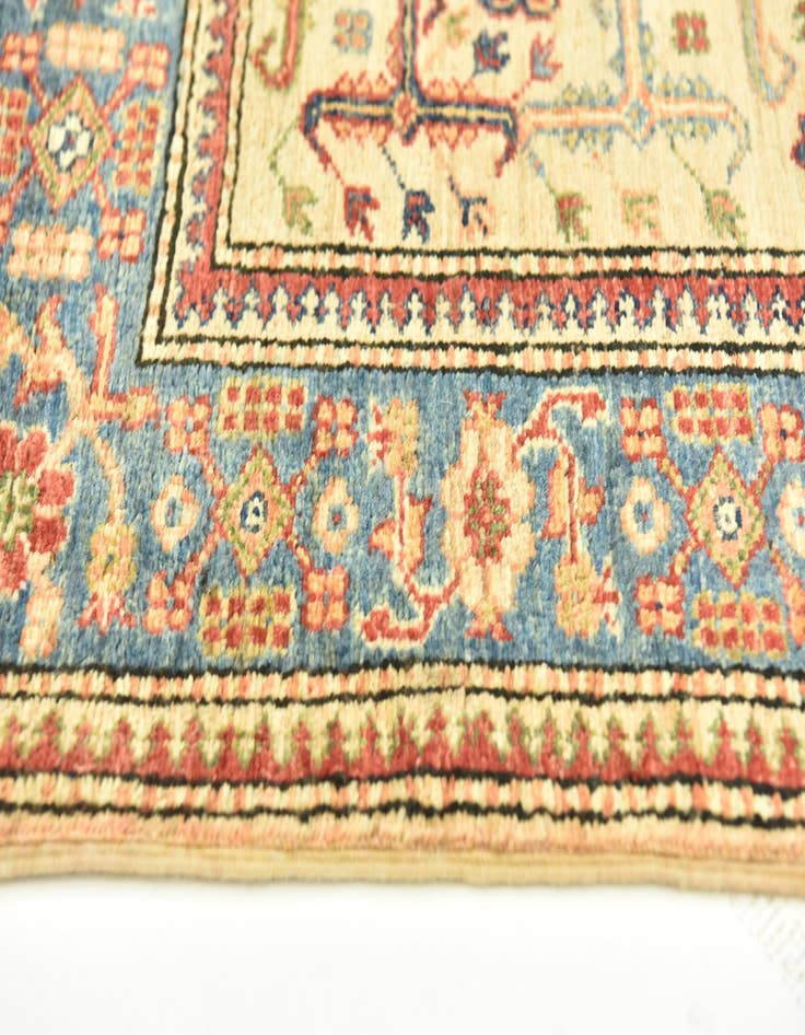 Detail image of  2' 10 x 4' 3  Hand Knotted Kazak Oriental Rug