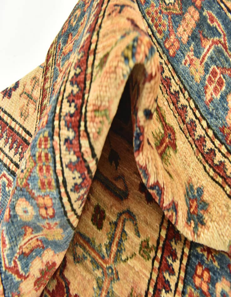 Detail image of  2' 10 x 4' 3  Hand Knotted Kazak Oriental Rug