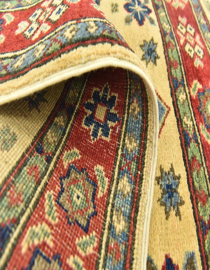 Detail image of  2' 8 x 4' 2  Hand Knotted Kazak Rug