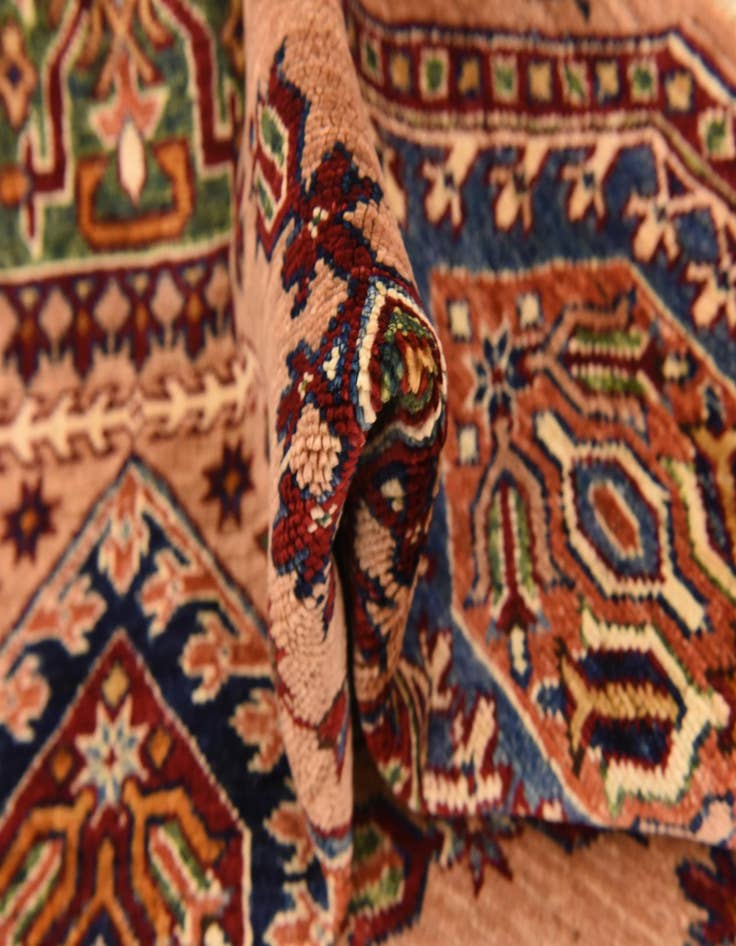 Detail image of  5' x 6' 7  Hand Knotted Kazak Oriental Rug