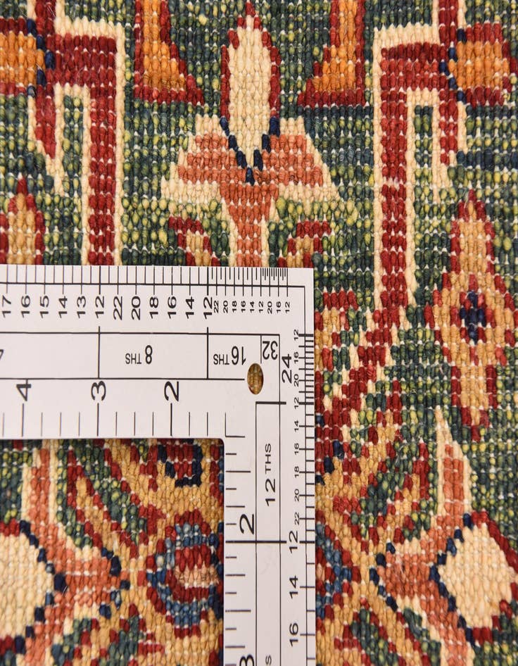 Detail image of  5' x 6' 7  Hand Knotted Kazak Oriental Rug