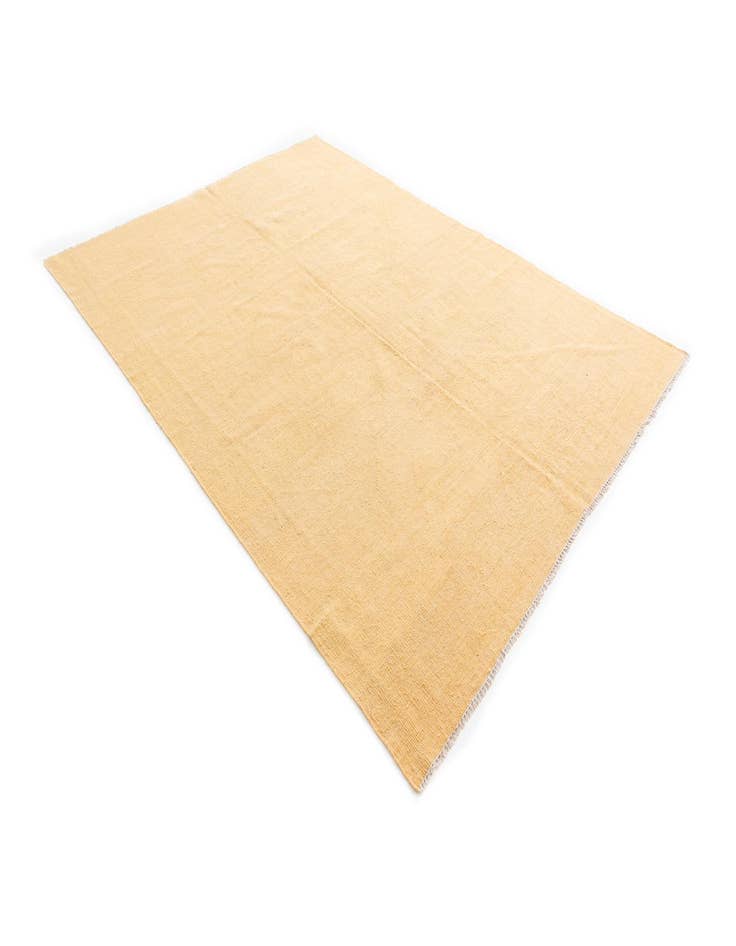 Detail image of  5' 8 x 7' 10  Hand Woven Kilim Modern Wool Rug