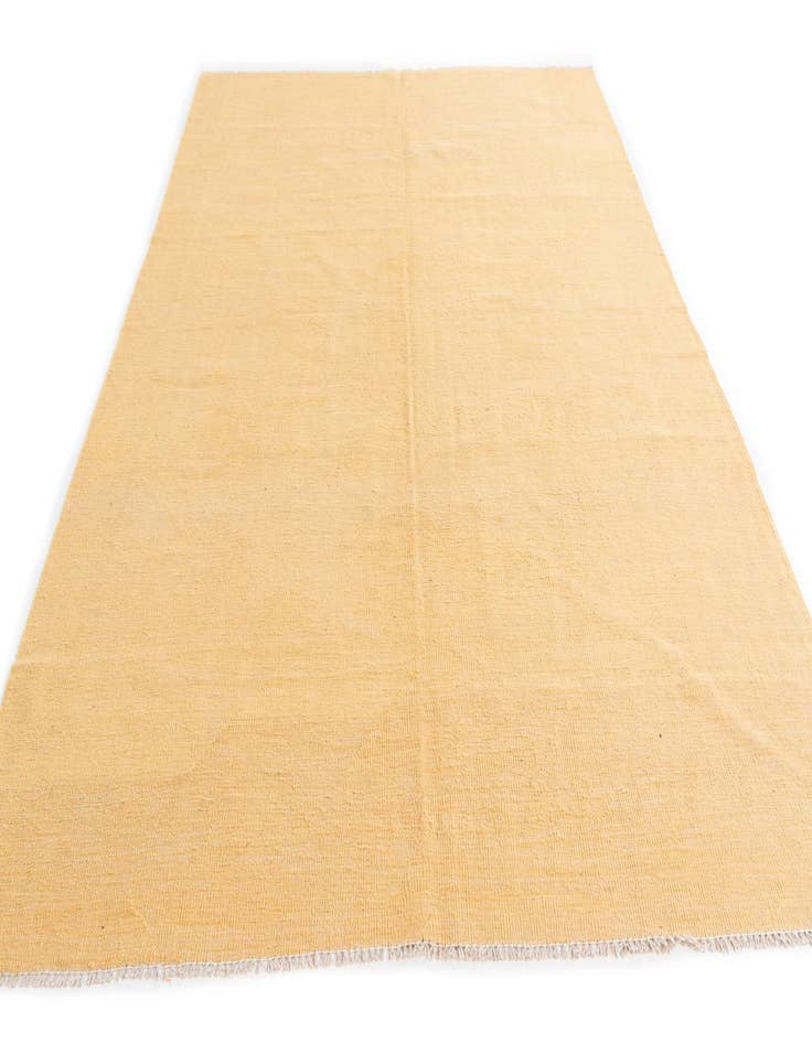 Detail image of  5' 8 x 7' 10  Hand Woven Kilim Modern Wool Rug