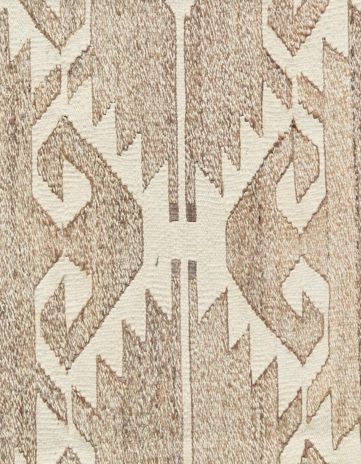 Detail image of  6' 2 x 8' 4  Hand Woven Kilim Modern Wool Rug