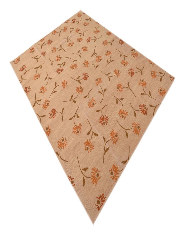 Detail image of  6' x 8' 1  Hand Woven Kilim Modern Rug