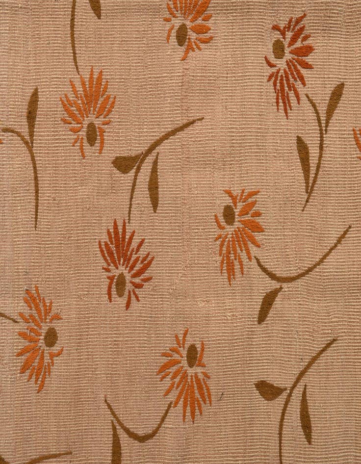 Detail image of  6' x 8' 1  Hand Woven Kilim Modern Rug