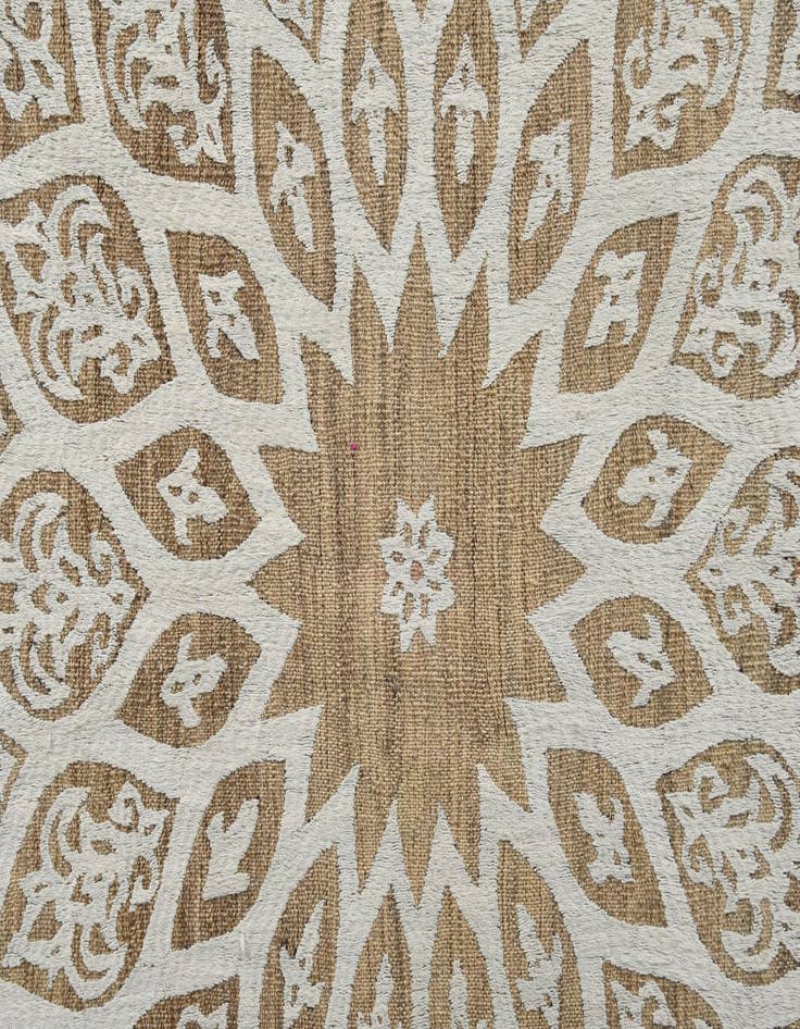 Detail image of  7' 3 x 9' 7  Hand Woven Kilim Modern Wool Rug