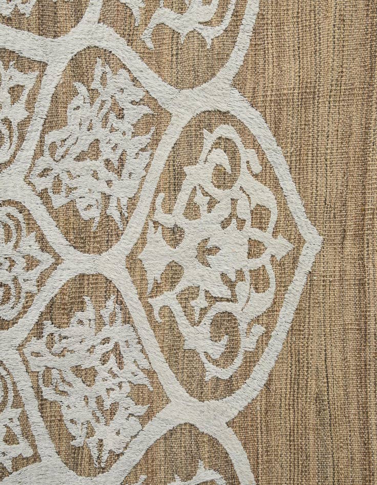 Detail image of  7' 3 x 9' 7  Hand Woven Kilim Modern Wool Rug