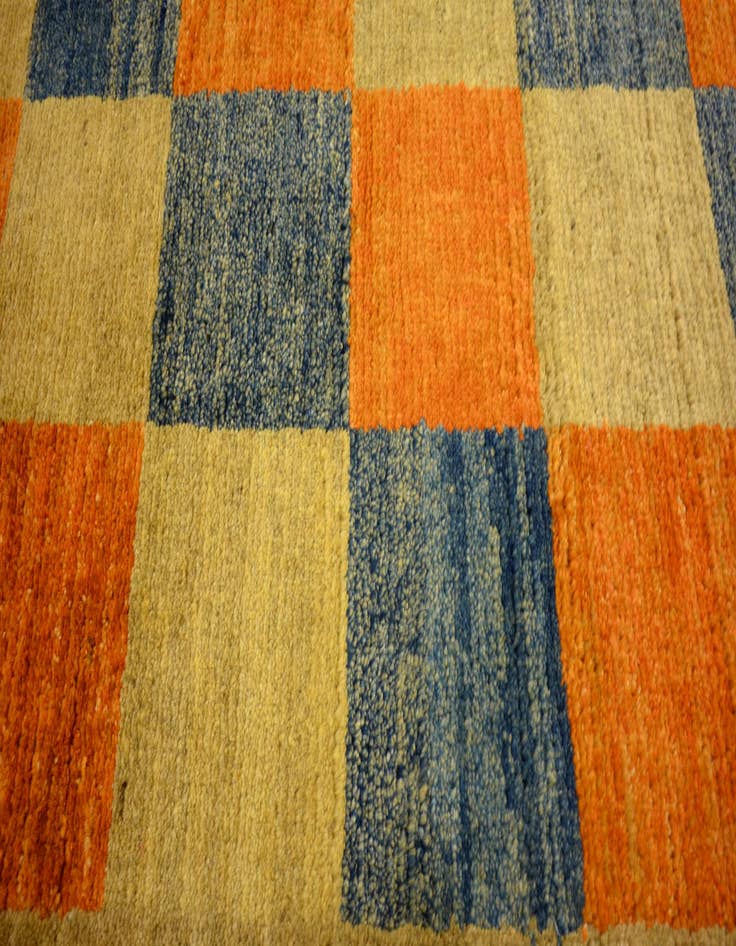 Detail image of  3' 9 x 5' 9  Hand Knotted Modern Ziegler Oriental Rug