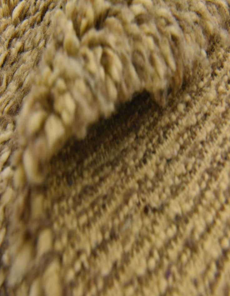 Detail image of  6' 7 x 10' 10  Hand Knotted Moroccan Wool Rug