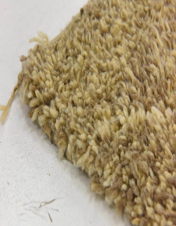 Detail image of  6' 7 x 10' 10  Hand Knotted Moroccan Wool Rug