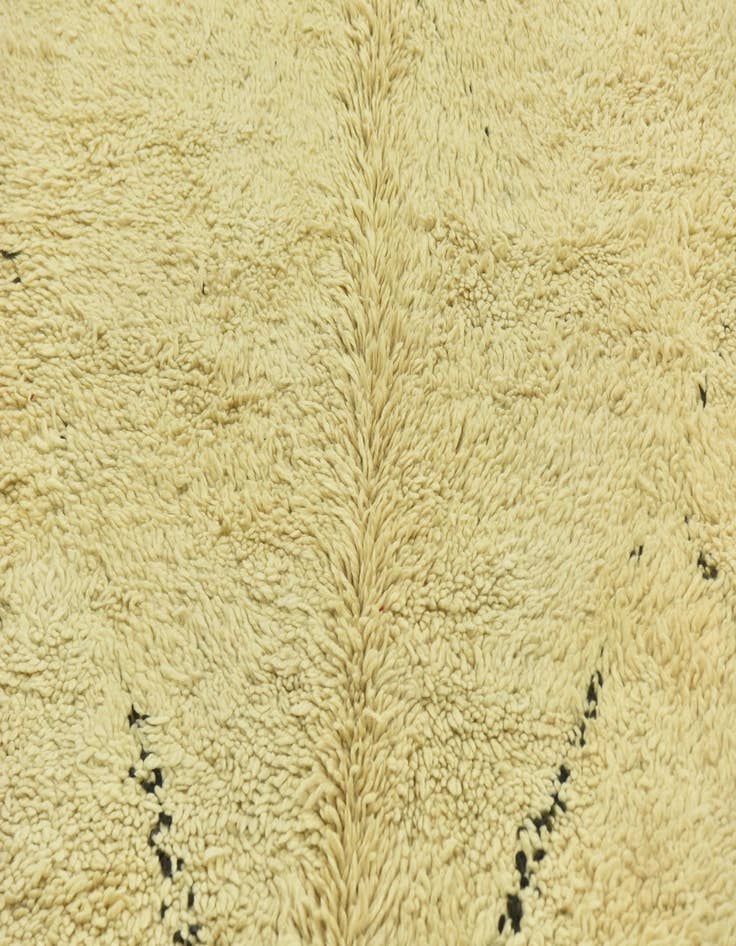 Detail image of  6' 2 x 9' 10  Hand Knotted Moroccan Wool Rug