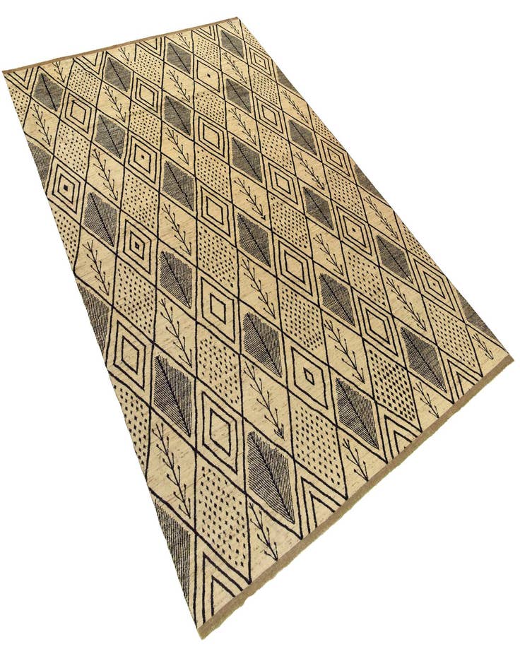 Detail image of  15' 10 x 24' 9  Hand Knotted Moroccan Wool Rug