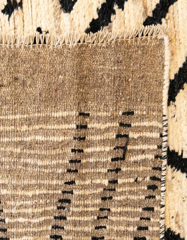 Detail image of  15' 10 x 24' 9  Hand Knotted Moroccan Wool Rug